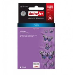 Cartus Inkjet ActiveJet Cartus LC 985C XL Cyan compatibil Brother