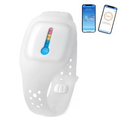 Termometru Inteligent Daga LifeVit BT - 125 pentru Monitorizare Bebelus / Copil Conectare Bluetooth Alb