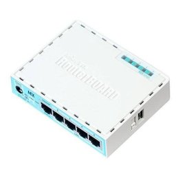 Router MikroTik RB750Gr3 5 Porturi Gigabit 880MHz CPU Alb