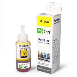 Consumabil Procart Cerneala refill foto DYE Yellow pentru Epson seria L