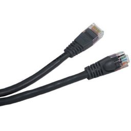 Cablu UTP Gembird Patch cord cat. 5E 1m Negru
