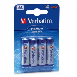 Baterie Verbatim AA (R6) alcalina 4 bucati