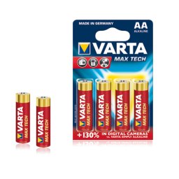 Varta Baterie alcalina Mignon (AA,R6) 1,5V 4706 Max Tech 4 bucati
