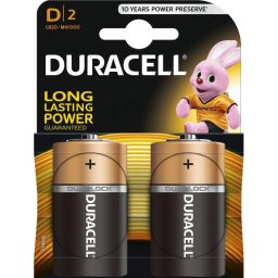 Duracell Baterie alcalina Mono R20 1.5V MN1300 2 buc