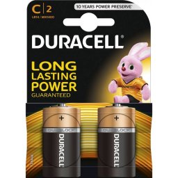 Duracell Baterie alcalina Baby (C,R14) 1,5V MN1400 2 buc