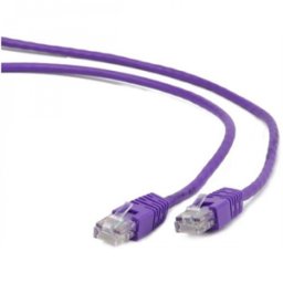 Cablu UTP Gembird Patchcord Cat 5e 2m Mov