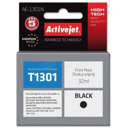 Cartus Cerneala ActiveJet AE-1301N Compatibil cu Epson T1301 32ML Negru
