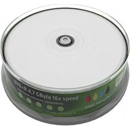 Mediu optic MediaRange DVD+R 4.7GB 16x 25 buc set Print Cake