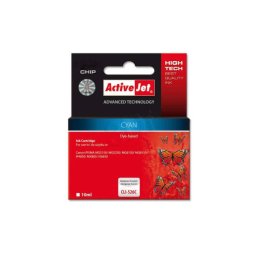Cartus compatibil ActiveJet ACC-526C Cyan 10 ml Chip Canon CLI-526C