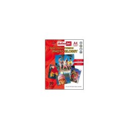 Hartie Foto ActiveJet AP4-200G20 A4 Glossy 20 Bucati 200g