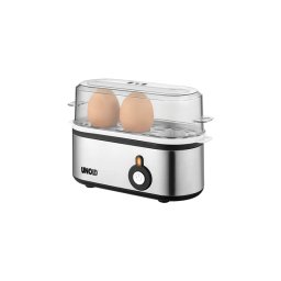 Mini fierbator automat pentru oua Unold U38610 210W 3 oua Silver