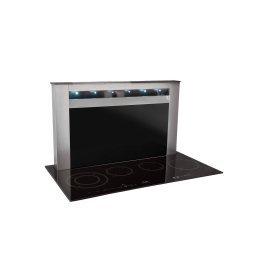 Hota decorativa Pyramis SUPREMA DownDraft KA5001 PC Negru/Inox