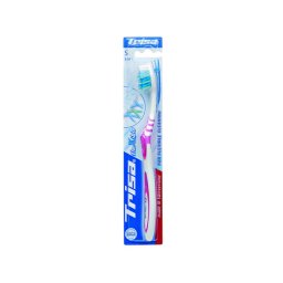 Periuta de dinti manuala Trisa 618896 Flexible Soft Roz / Alb
