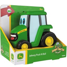 Jucarie TOMY Johnny Tractoras cu buton