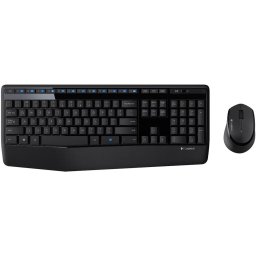 Kit Mouse Wireless + Tastatura MK345 Logitech Black