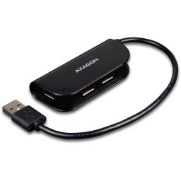 Hub USB AXAGON 4x USB2.0 20 cm Negru