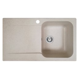 Chiuveta de bucatarie Pyramis Soft Compozit Level DUROTHEK 1B1D DR