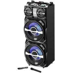 Boxa Activa Fixa Akai DJ-T5 Dual USB SD Bluetooth Wi-Fi 300W + Telecomanda Negru