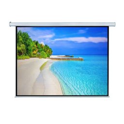 Ecran de proiectie Blackmount 4/3EL200 Telecomanda 200 x 150cm 160 de grade Suprafata Alb mat
