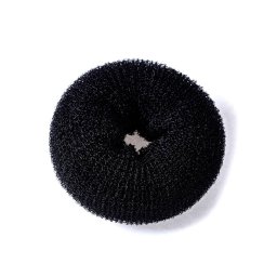 Burete rotund pentru coc Kiepe 10201 Negru 80 mm
