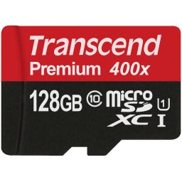 Card Transcend TS128GUSDU1 microSDXC 128GB + Adaptor