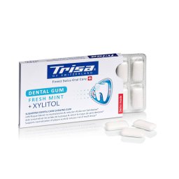 Guma dentara fara zahar Trisa Fresh Mint + Xylitol