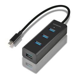 Hub USB AXAGON HUE-S2C 4x USB3.0 incarcare MicroUSB Type-C
