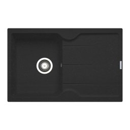 Chiuveta bucatarie Pyramis PORTOS 1B 1D 78x50 Black