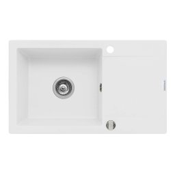 Chiuveta bucatarie Pyramis MIDO PLUS 78x48 1B1D White