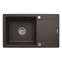Chiuveta bucatarie Pyramis MIDO PLUS 78x48 1B1D Black