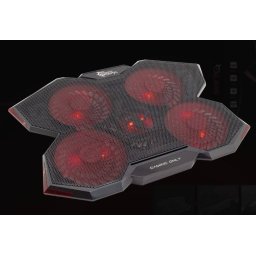 Cooling Pad White Shark GCP-29 ICE WIZARD / 4 fans Negru