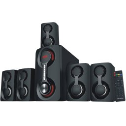 Sistem Audio 5.1 Serioux SoundRise SRXS-51105W Bluetooth Putere 105W Negru