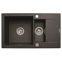 Chiuveta bucatarie Pyramis KORFU 78x46 1 1/2B 1D Black