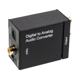 Audio converter OEM digital to audio TOSLINK / 2xRCA