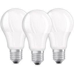 Set 3 becuri LED Osram 10.5W E27 A75 2700K lumina calda 1055 lumeni A++