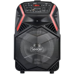 Boxa portabila tip Troler Spacer SPB-H8-BT Black