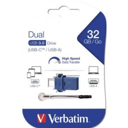 Memorie USB Verbatim Dual Drive 32GB USB Type-C