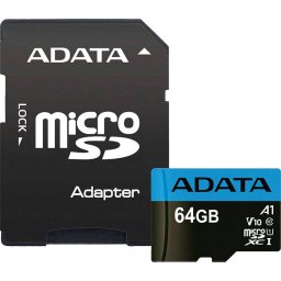 Card ADATA Premier microSDXC 64GB UHS-I U1 V10 25 Mbs