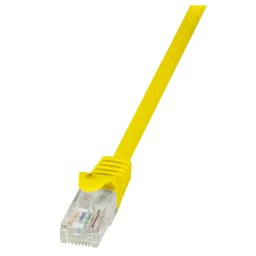 Cablu UTP Logilink Patchcord Cat 5e 1.5 m Galben