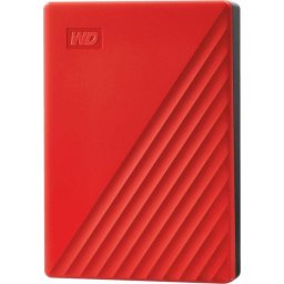 Hard disk extern WD My Passport 4TB USB 3.2 2.5 inch Red