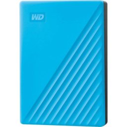 Hard disk extern WD My Passport 4TB USB 3.2 2.5 inch Blue