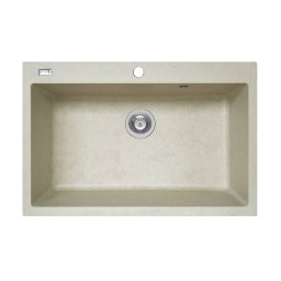 Chiuveta soft compozit de bucatarie Pyramis Square Durothek 76x50 1B Bej