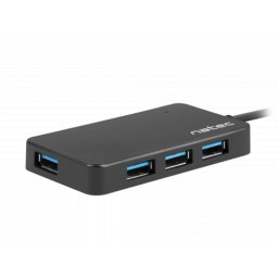 Hub USB Natec Genesis Moth 4x USB 3.2 gen 1 Black