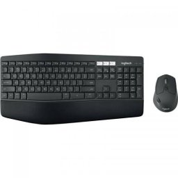 Kit Wireless Logitech MK850 Tastatura Bluetooth + Mouse Optic Bluetooth Black
