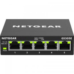 Switch NetGear 5PT GS305E-100PES 5 porturi