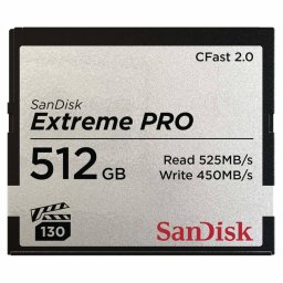 Card Sandisk Extreme Pro CFAST 2.0 512GB
