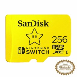 Card Sandisk Nintendo Cobranded 256GB MicroSDXC Clasa 10