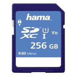 Card de memorie Hama SDXC 256GB clasa 10 UHS-I 80MB/s