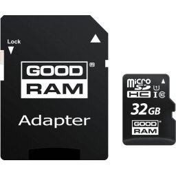 Card de memorie Goodram 32GB Micro SDHC Clasa 10 UHS-I + Adaptor SD