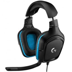 Casti Logitech G432 Black Blue
